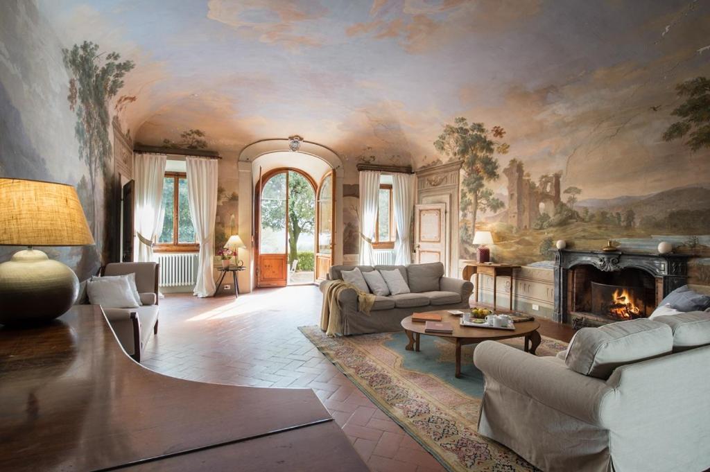 Villa De' Ricci Rignana B&B Greve in Chianti Kültér fotó