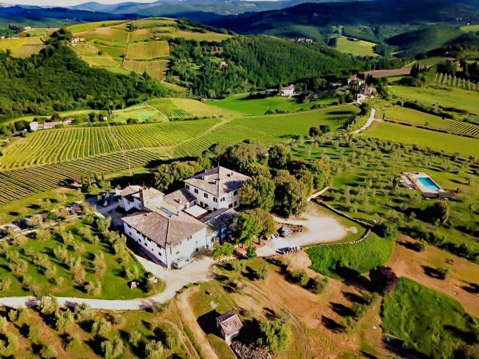Villa De' Ricci Rignana B&B Greve in Chianti Kültér fotó